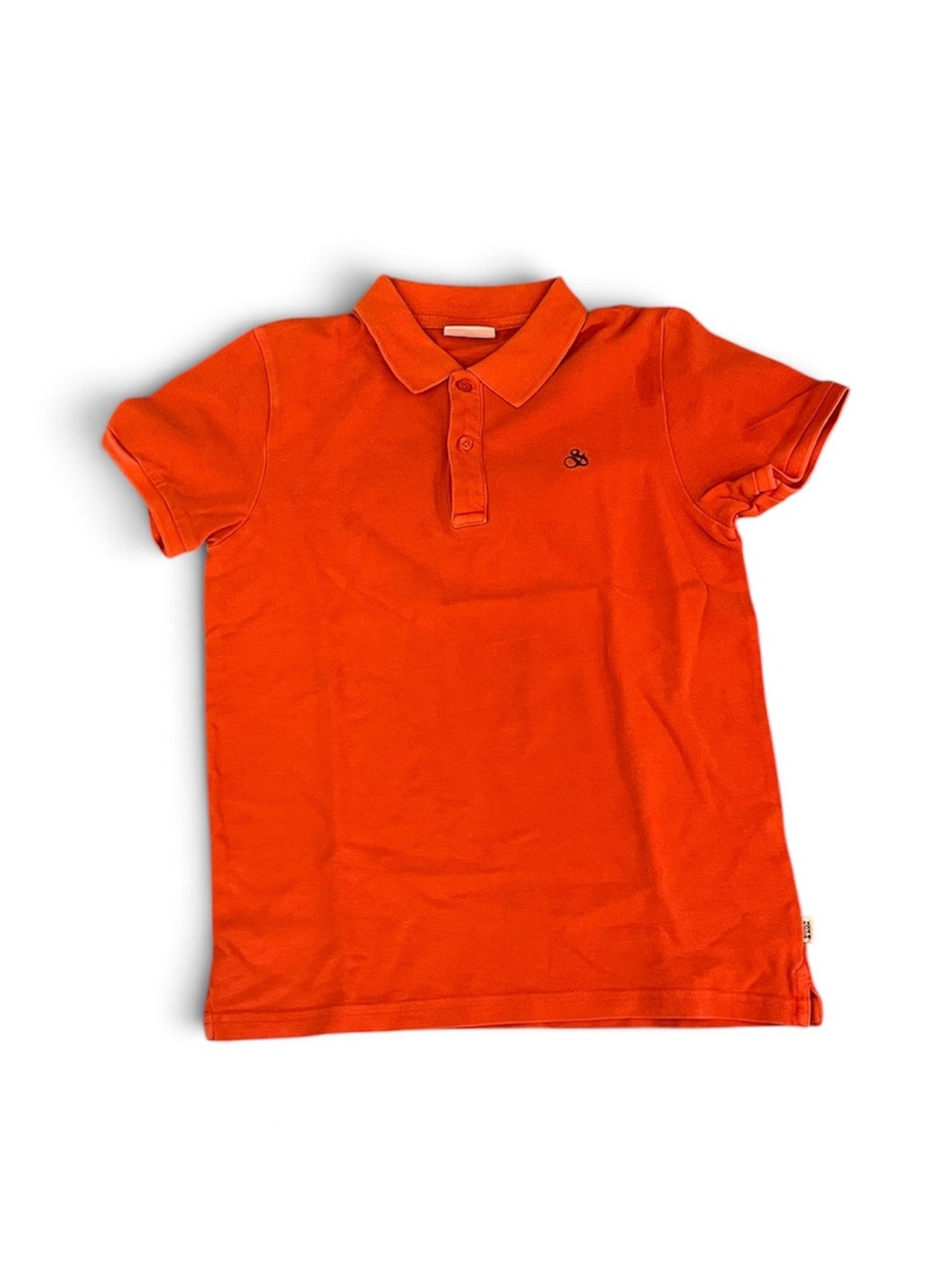Scotch & Soda Orange Polo Tee for Kids